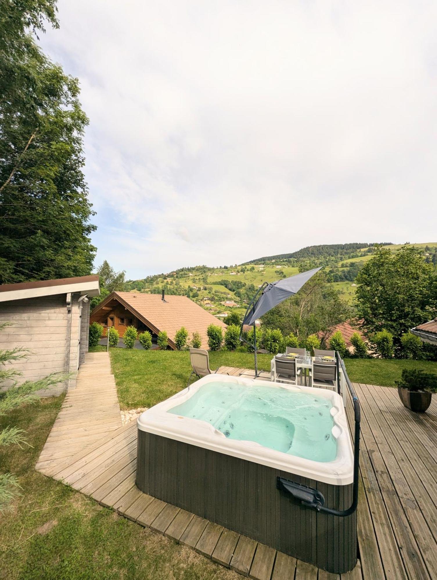 Chalet Sauna Jacuzzi 6 Personnes La Bresse Ngoại thất bức ảnh
